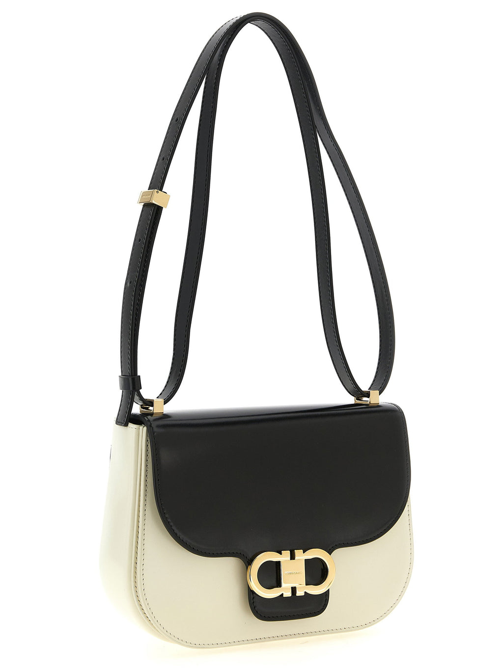 Ferragamo North-south Double Gancini (xs) Crossbody Bag