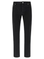 Gucci Gg Jacquard Denim Jeans