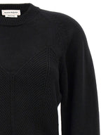 Alexander McQueen Chevron Corset Sweater