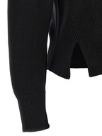 Alexander McQueen Chevron Corset Sweater