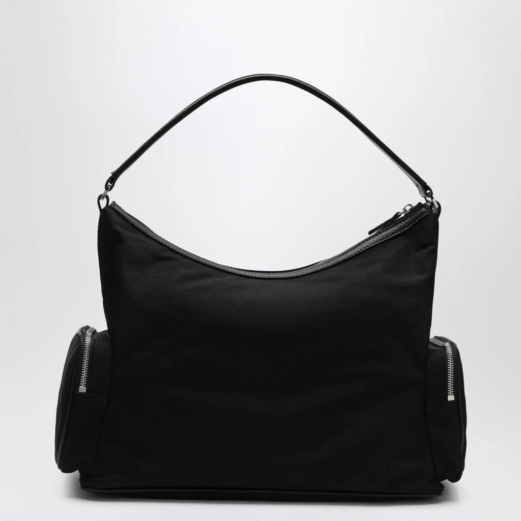 Stella McCartney Dartmoor shoulder bag in ECONYL, ultra black