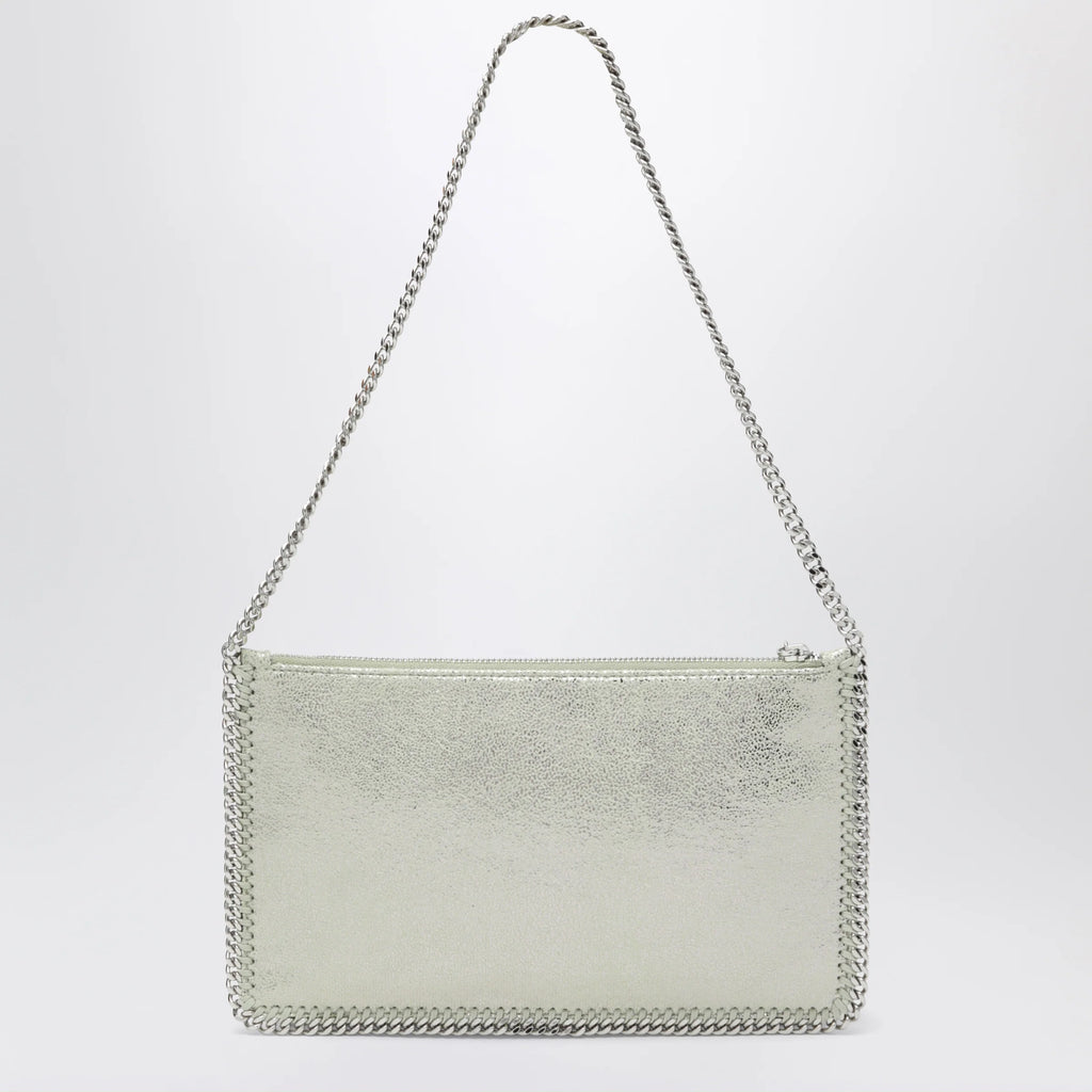 Stella McCartney Light lime green mini Falabella shoulder bag
