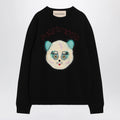 Valentino Black sweater with Le Chat de la Maison patch