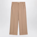Valentino Camel-coloured wool trousers