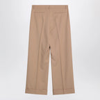 Valentino Camel-coloured wool trousers