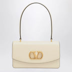 Valentino Garavani Vain bag in butter White glossy calfskin