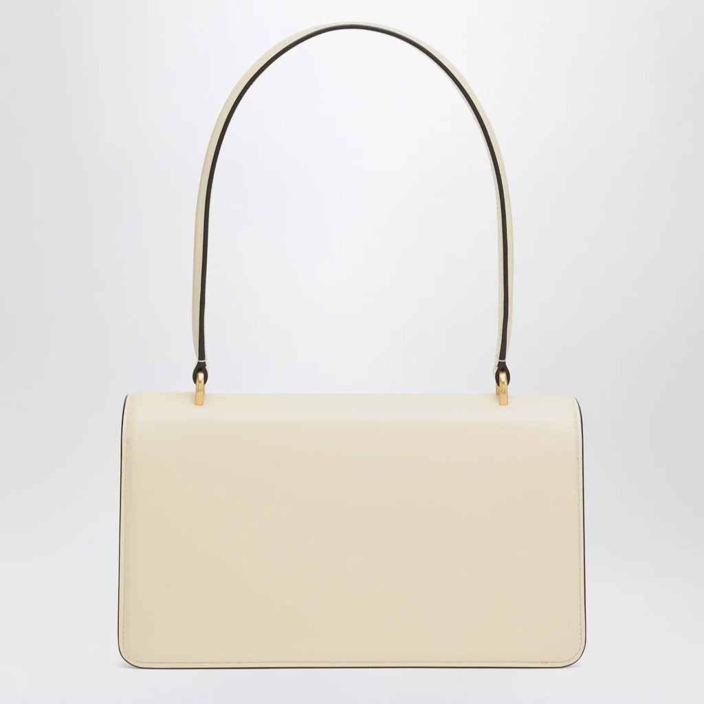 Valentino Garavani Vain bag in butter White glossy calfskin