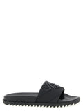 Fendi Logo Band Slides