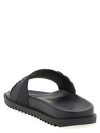 Fendi Logo Band Slides
