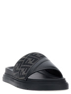 Fendi Diagonal Sandals