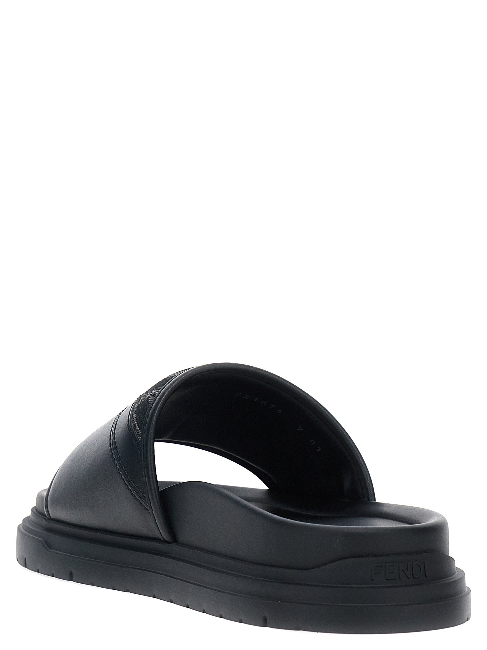 Fendi Diagonal Sandals
