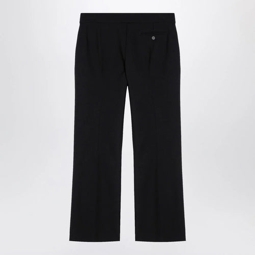 Alexander McQueen Black tailored trousers in wool