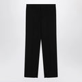 GUCCI Black double-breasted wool suit