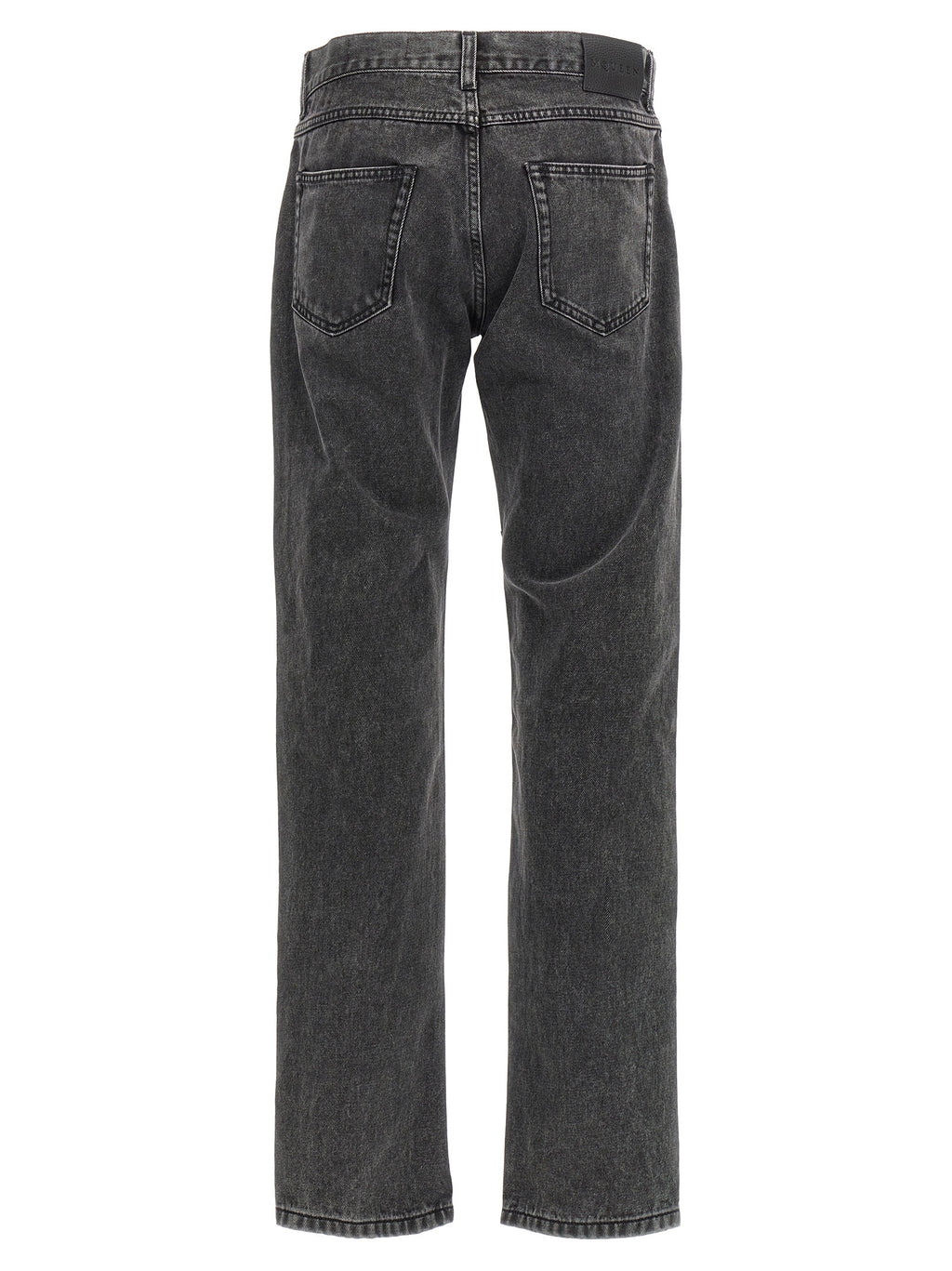 Alexander McQueen Metal Plate Jeans