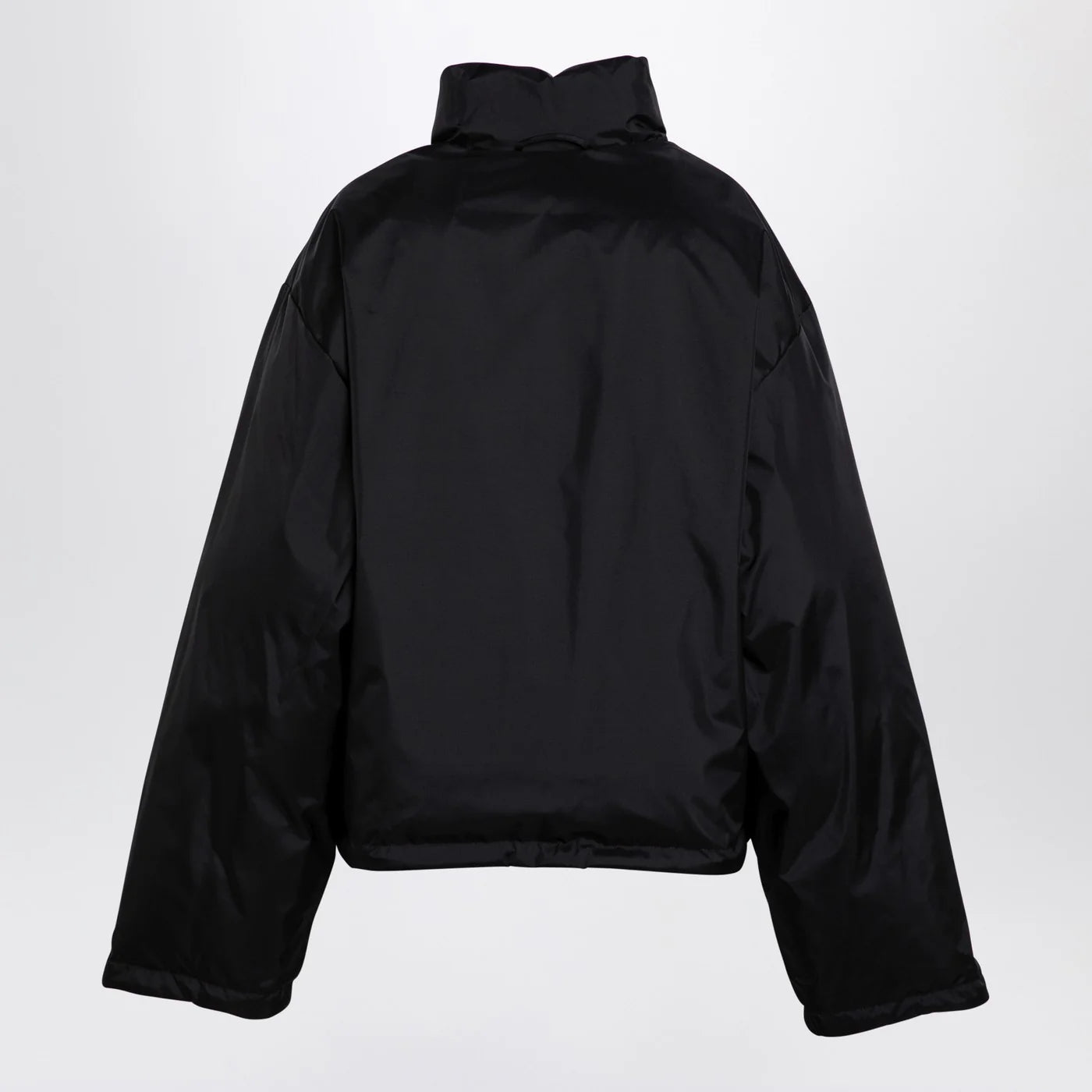 Balenciaga Reversible red and black down jacket in technical twill