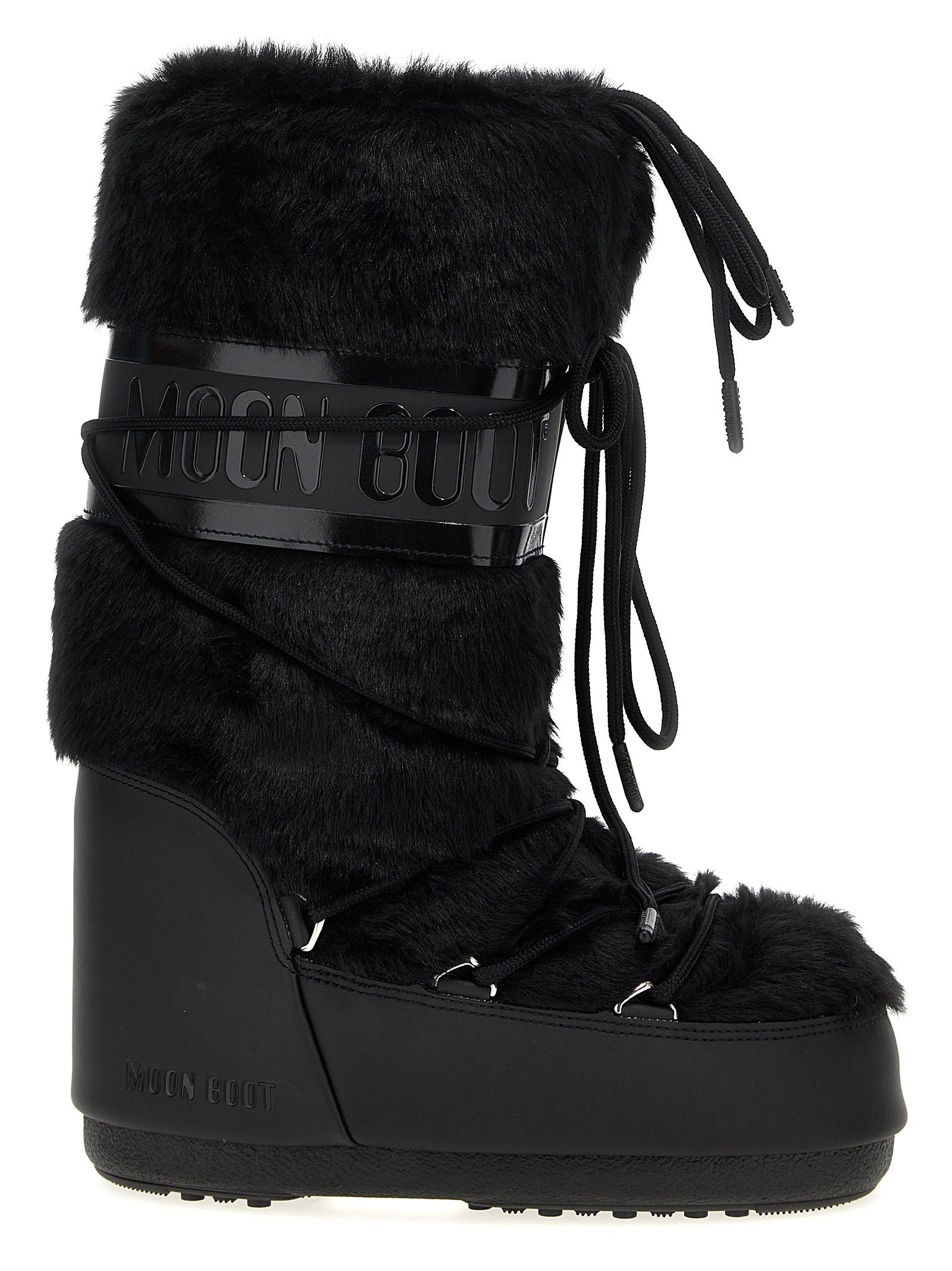 Moon Boot Icon Faux Fur Boots