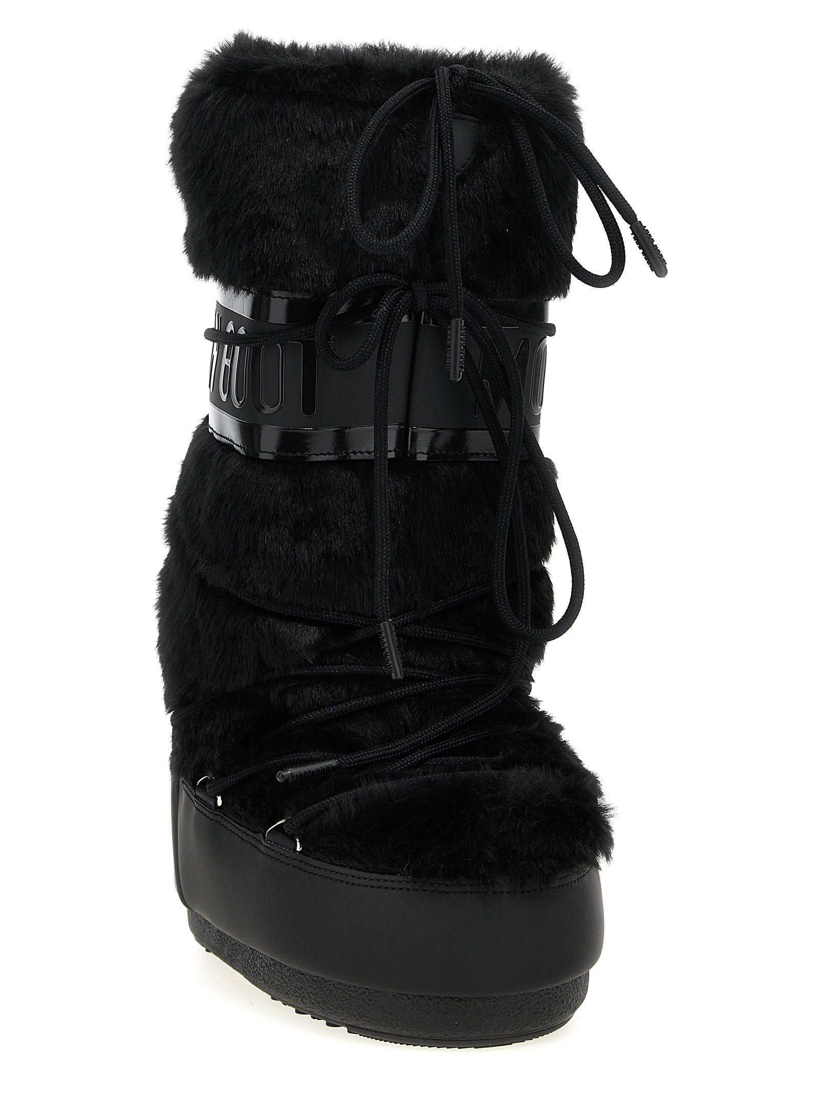 Moon Boot Icon Faux Fur Boots