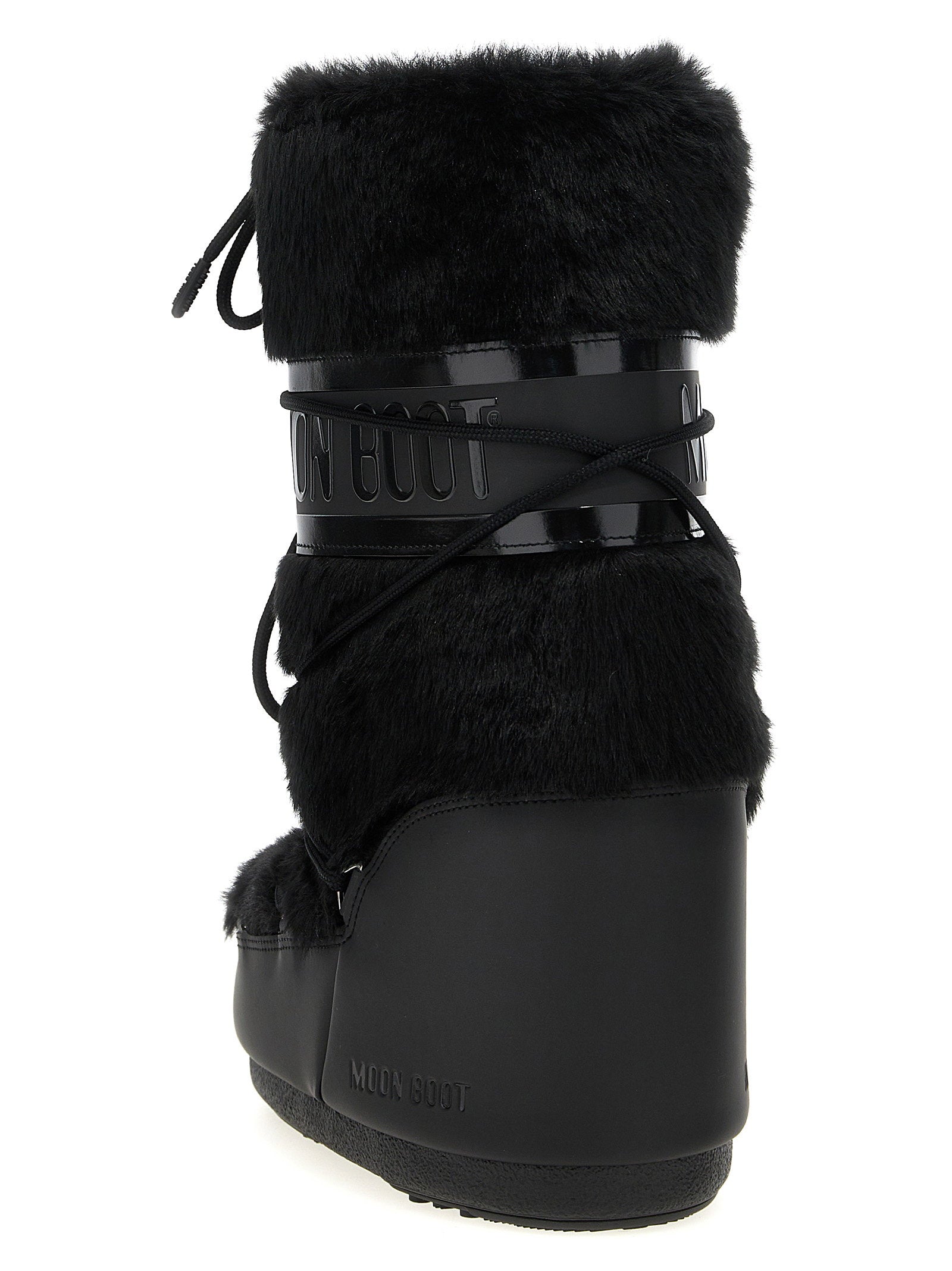 Moon Boot Icon Faux Fur Boots
