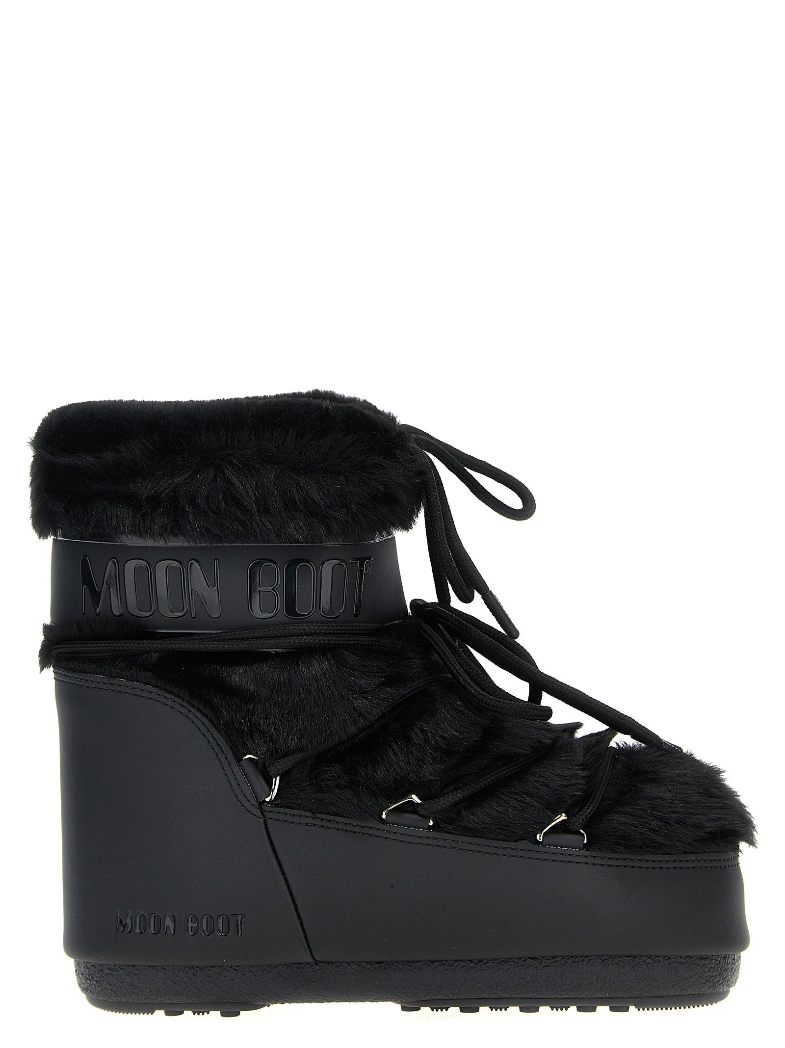 Moon Boot Ltrack Tube Faux Fur Ankle Boots