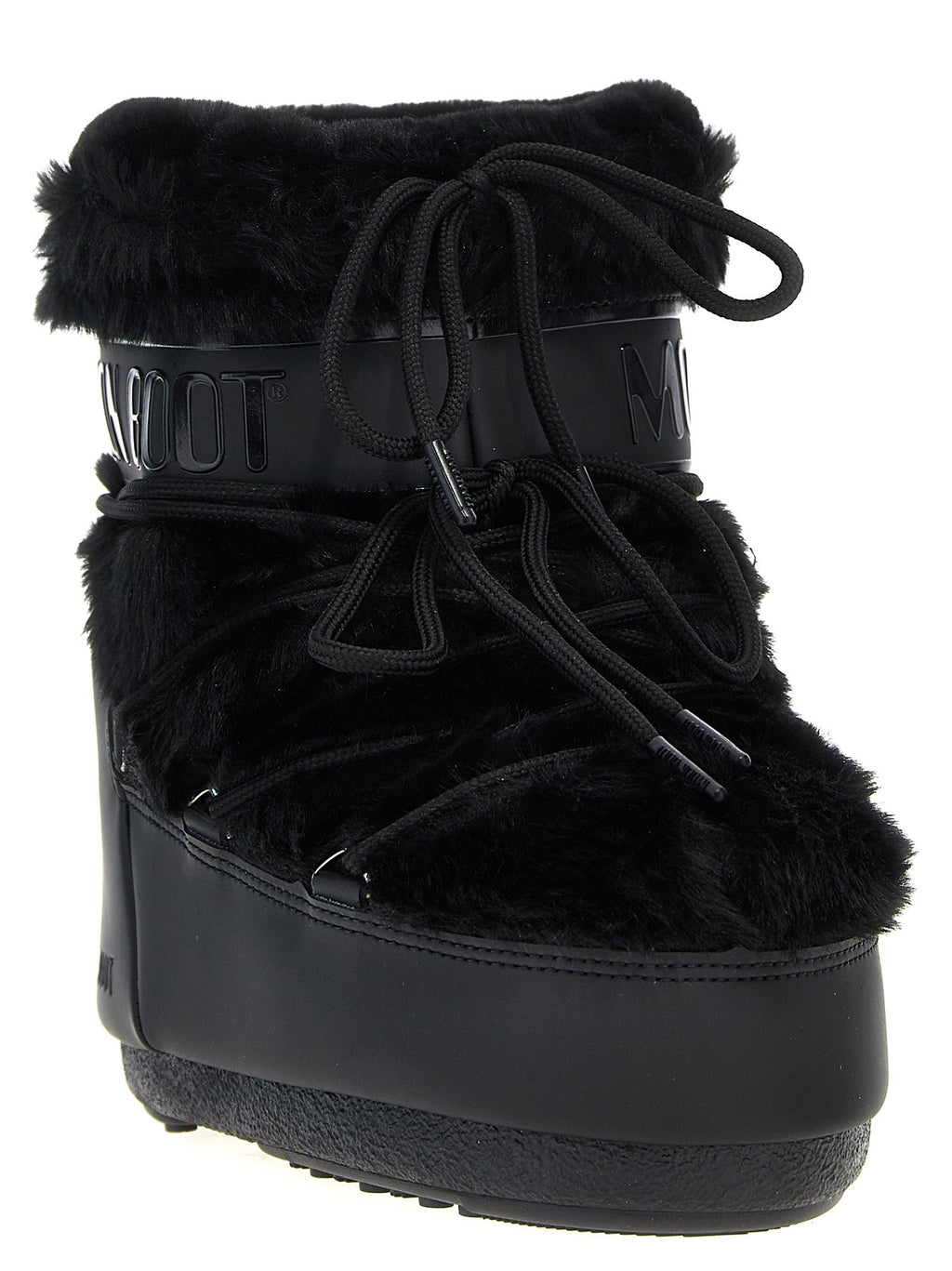 Moon Boot Ltrack Tube Faux Fur Ankle Boots