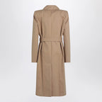 Alexander McQueen Beige trench coat with belt
