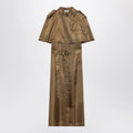 Burberry Viscose twill trench dress