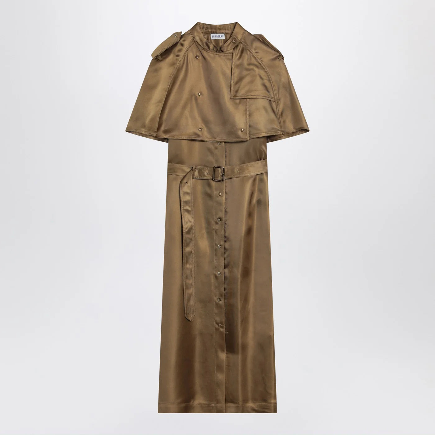 Burberry Viscose twill trench dress