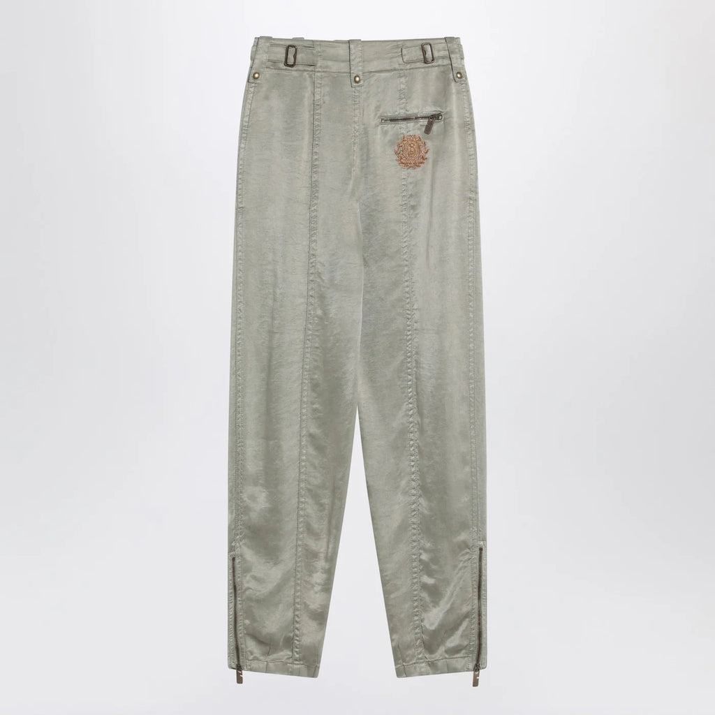 Burberry Trousers with B Shield emblem in lyocell