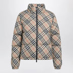 Burberry Sand Check Ambleside Down Jacket