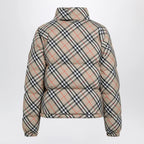 Burberry Sand Check Ambleside Down Jacket