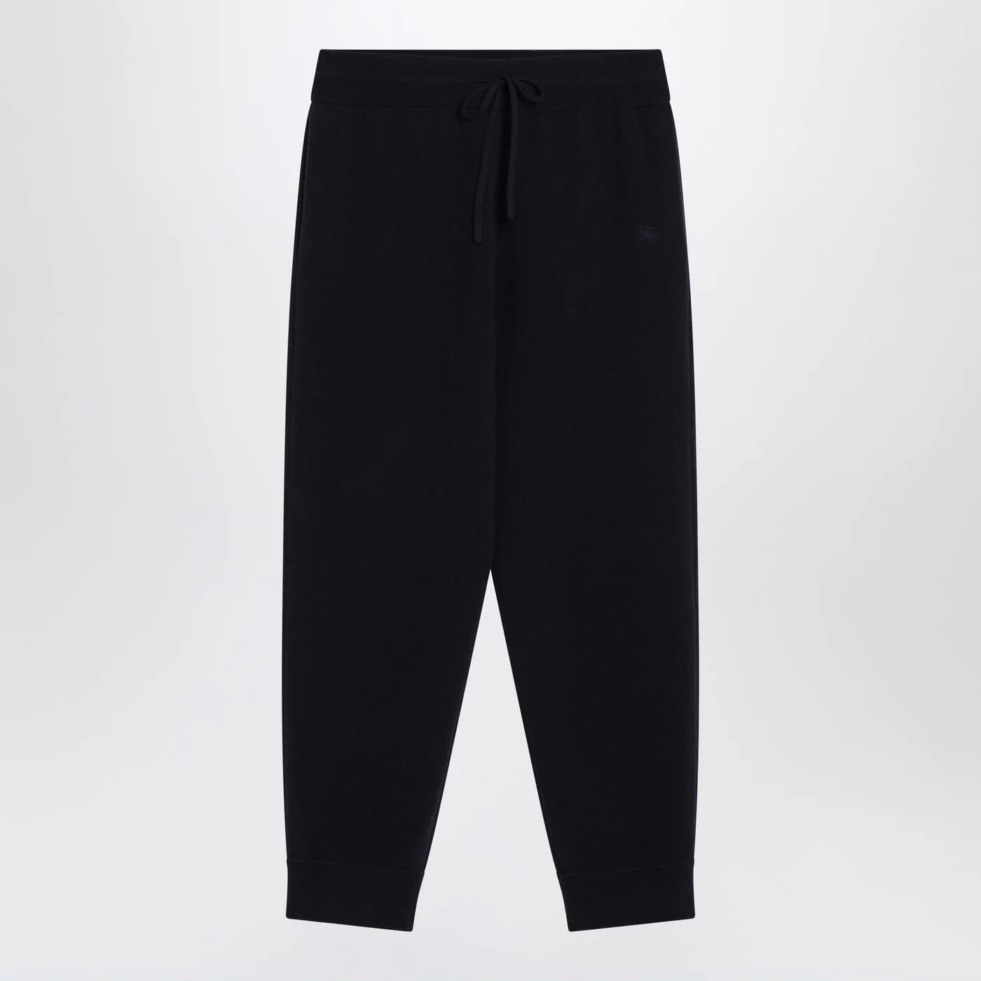 Burberry Navy blue cashmere-blend jogging pants