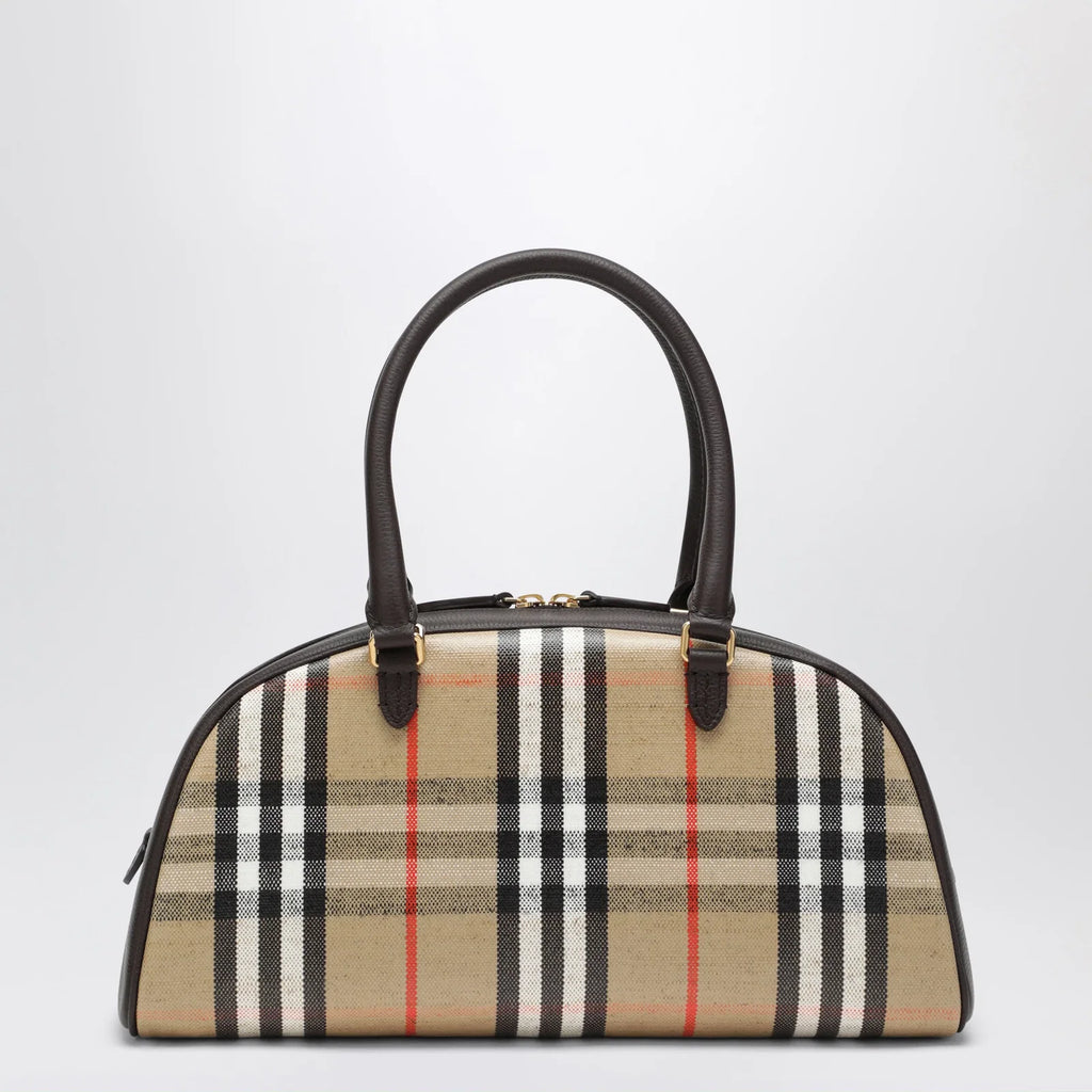 Burberry Sand Highlands Check Bag