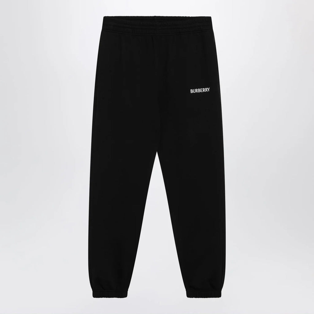 Burberry Black jogging trousers with logo