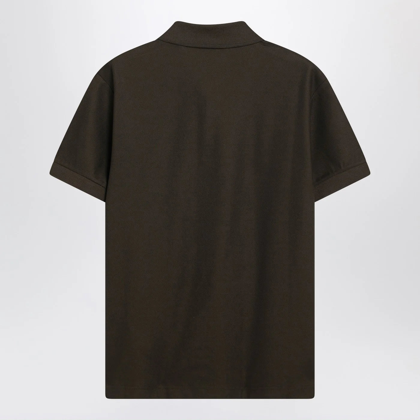 Burberry Dark green cotton polo shirt with EKD