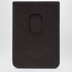 Burberry Pop Magnetic Card Holder with Check Pattern
