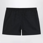 Burberry Slim-fit swim shorts with Check trim in black nylon