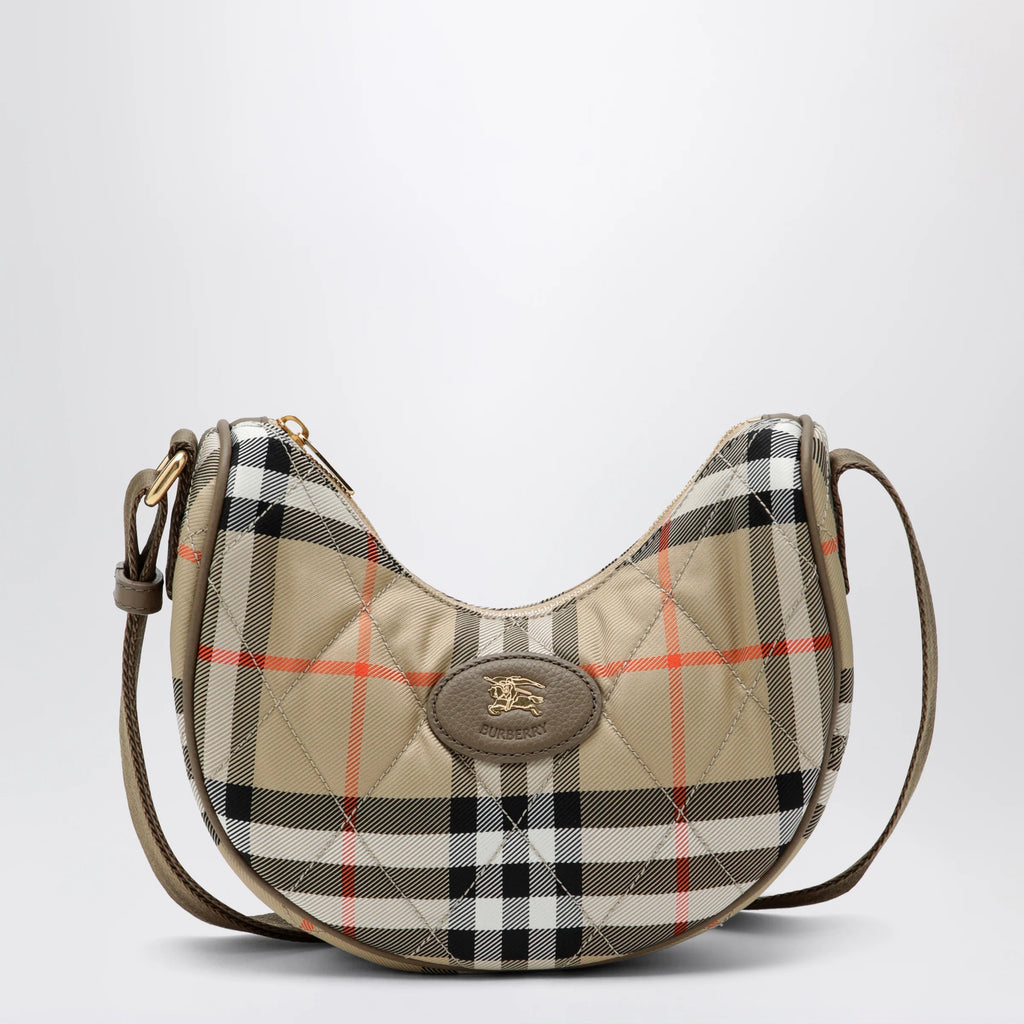 Burberry Horseshoe quilted nylon crossbody bag