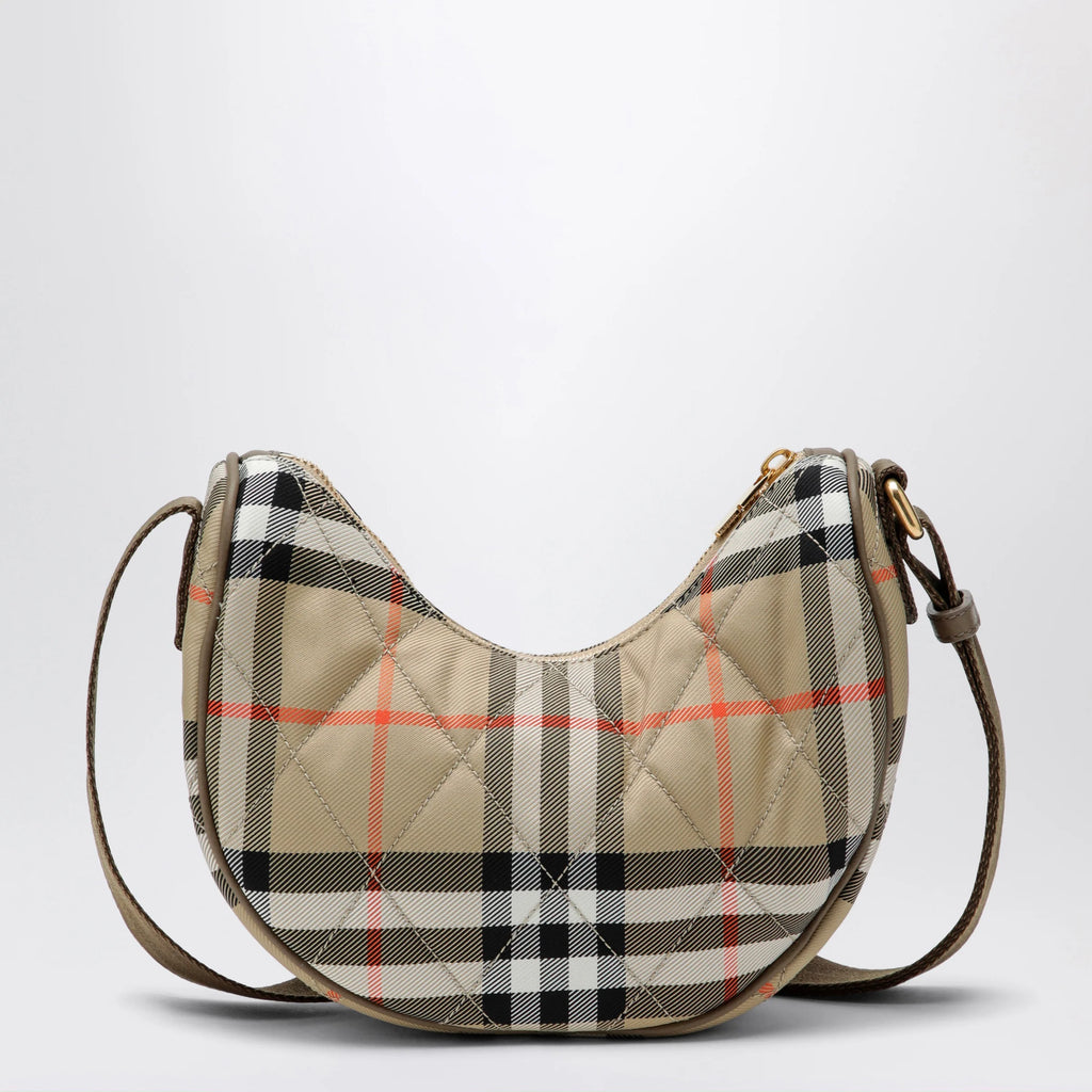 Burberry Horseshoe quilted nylon crossbody bag