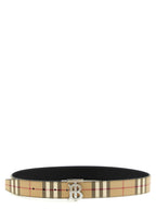 Burberry Logo Buckle Reversible Belt