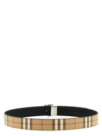 Burberry Logo Buckle Reversible Belt