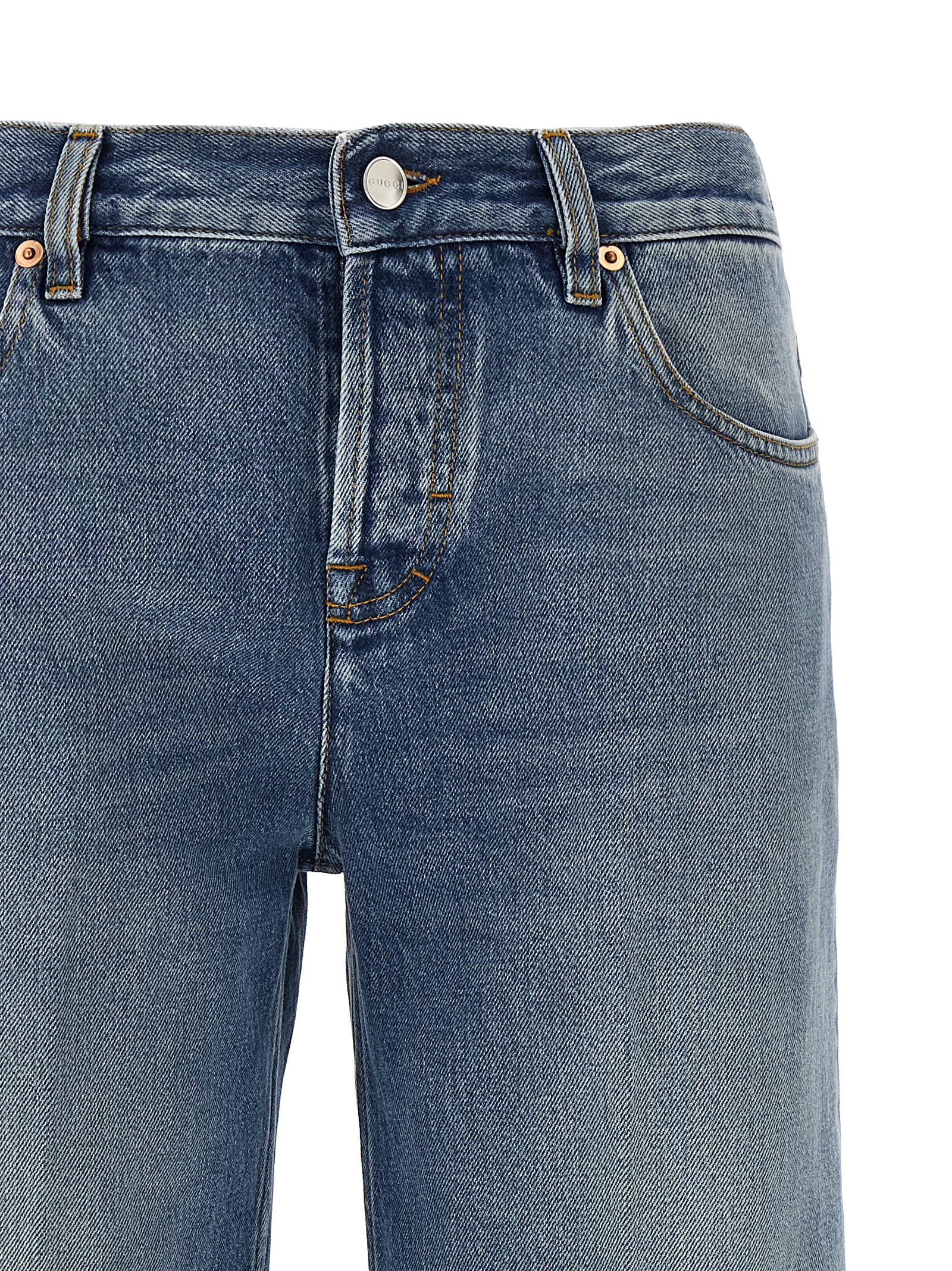 Gucci Straight Leg Jeans