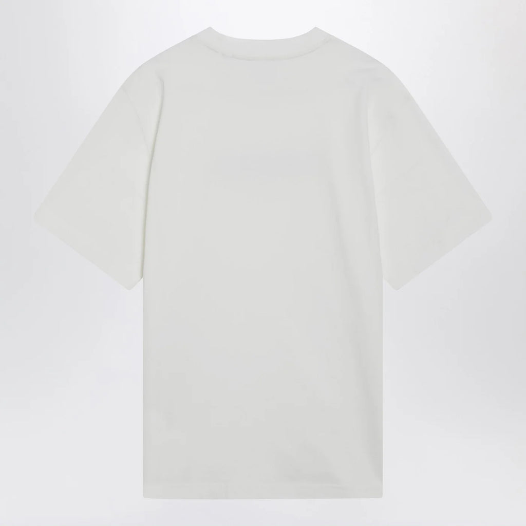 Burberry White T-shirt with logo print