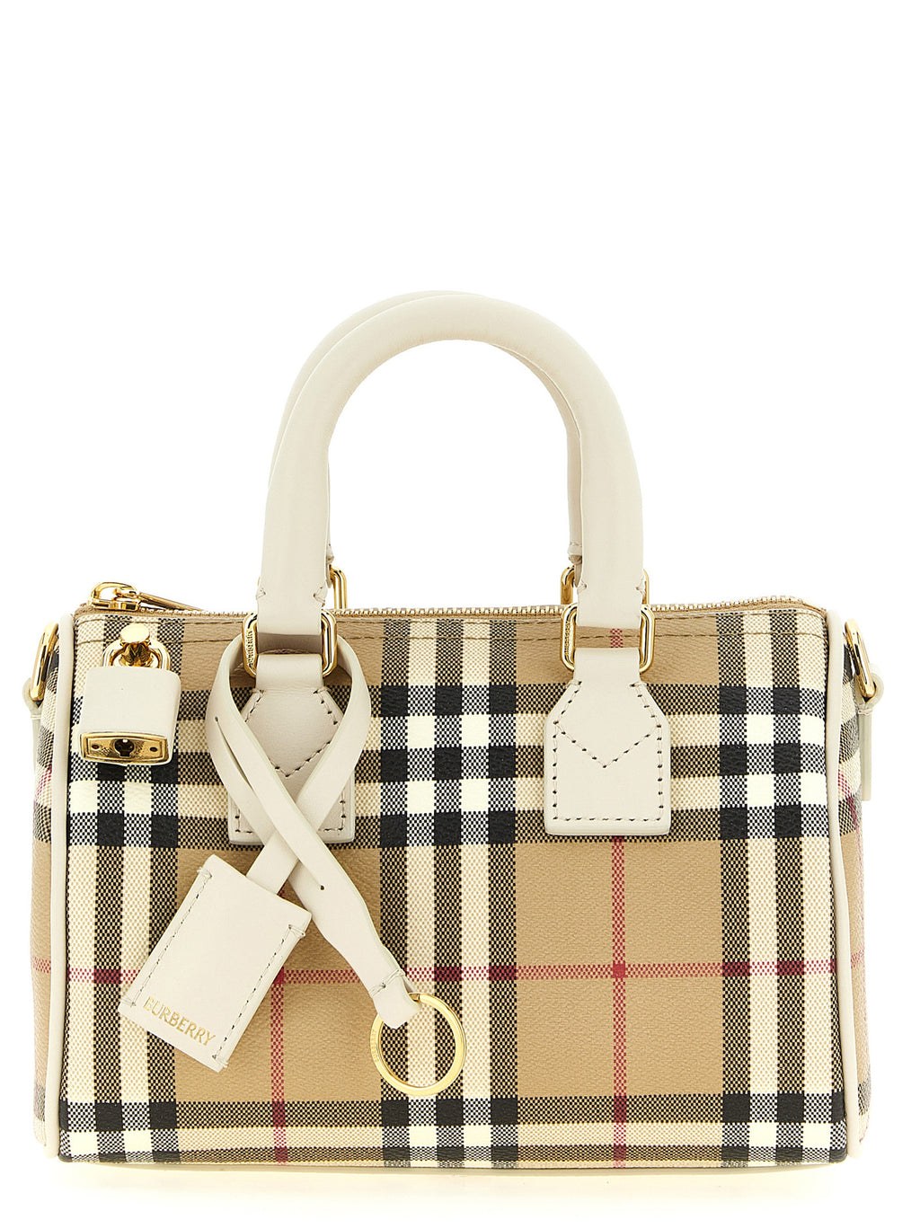 Burberry Mini Bowling Handbag