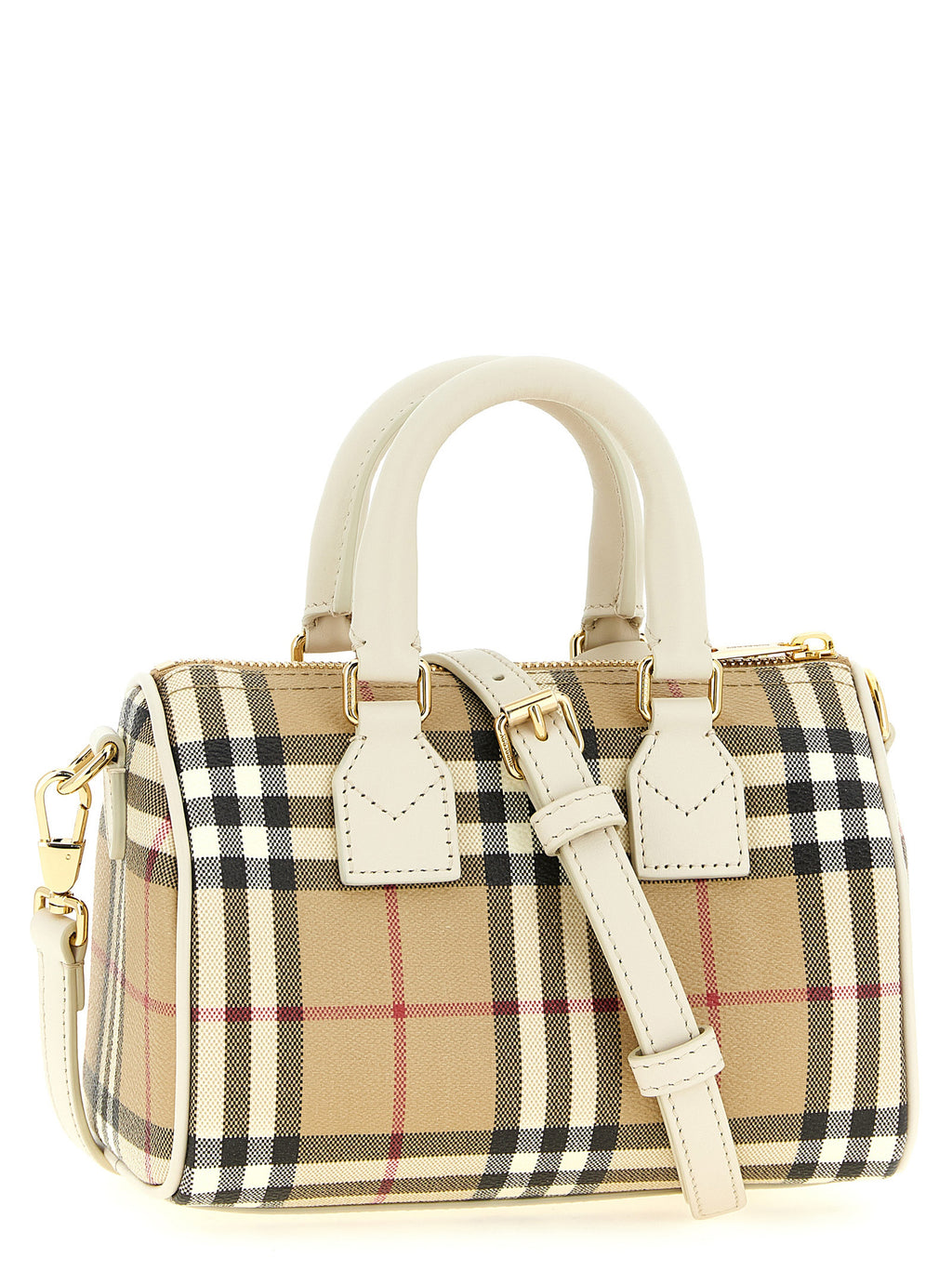 Burberry Mini Bowling Handbag
