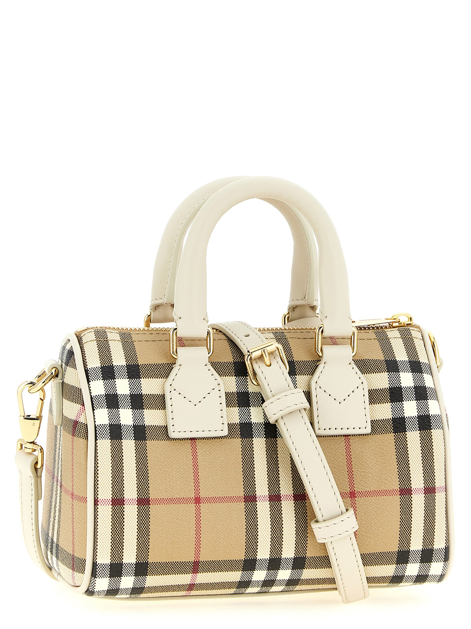 Burberry Mini Bowling Handbag
