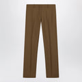 Burberry Brown wool and mohair trousers