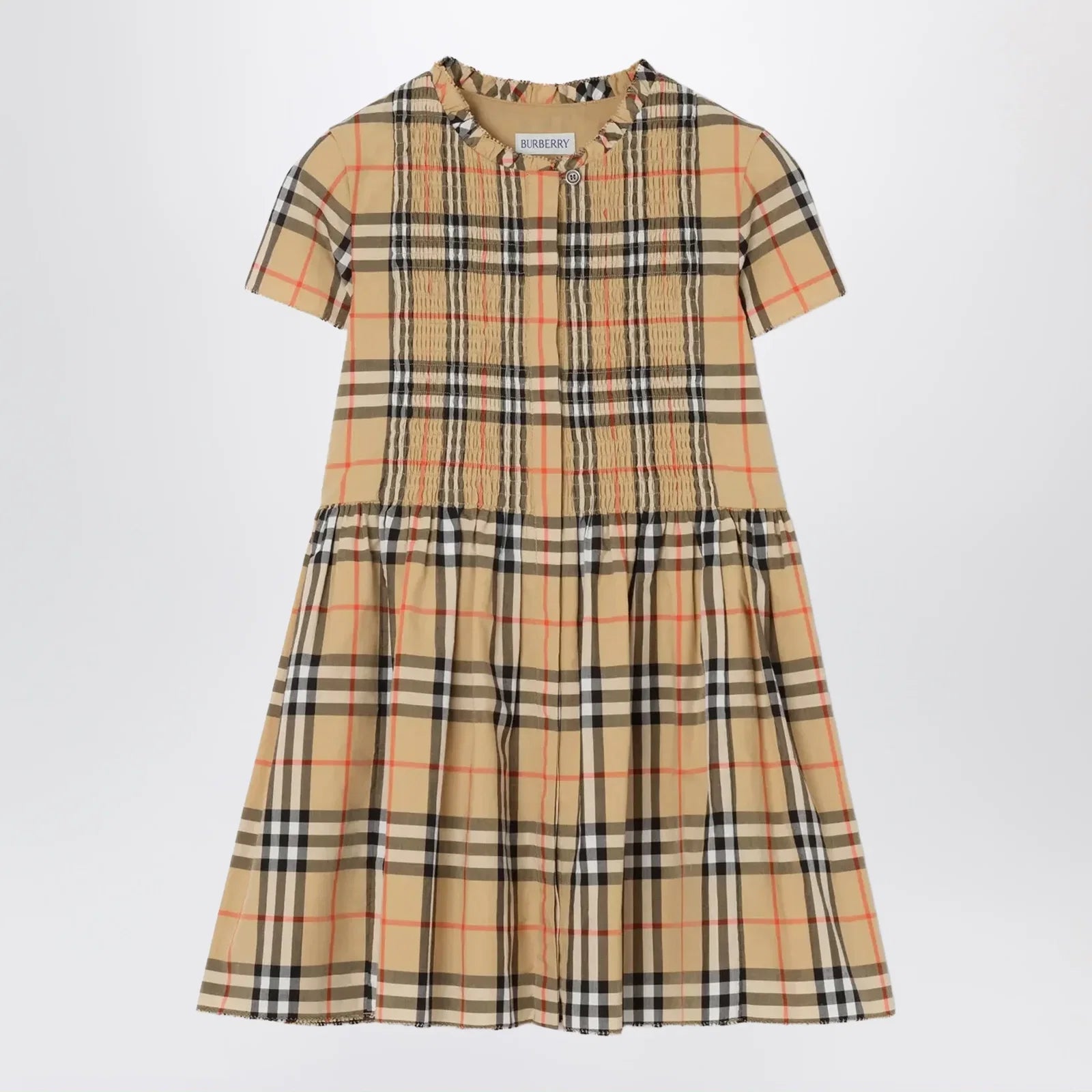 Burberry Check Cotton Dress