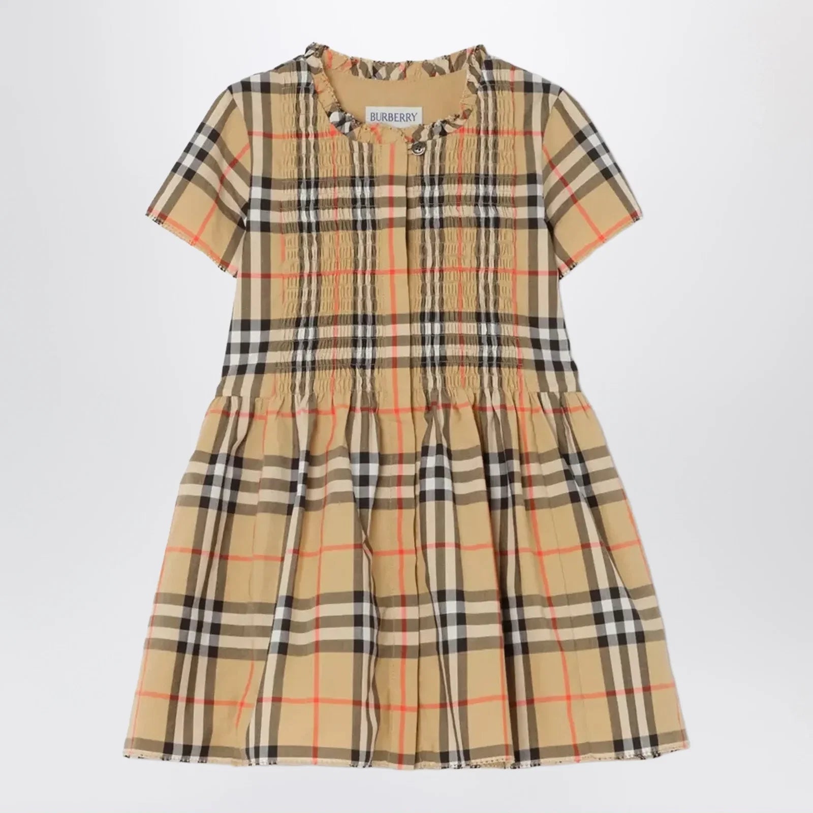 Burberry Check Cotton Dress