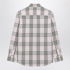 Burberry Pink cotton Check pattern shirt