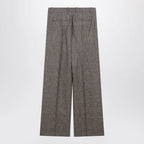 Burberry Prince of Wales Wool-Blend Trousers